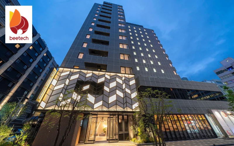 Japanese hotel website